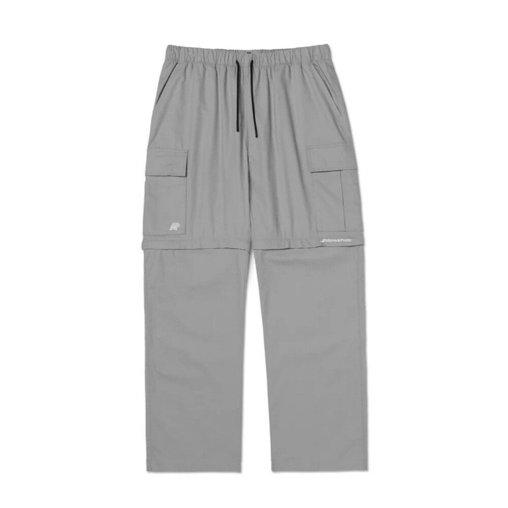 Albino & Preto A&PWW  Mod Cargo Pants Shorts Mens Gray Large L NWT